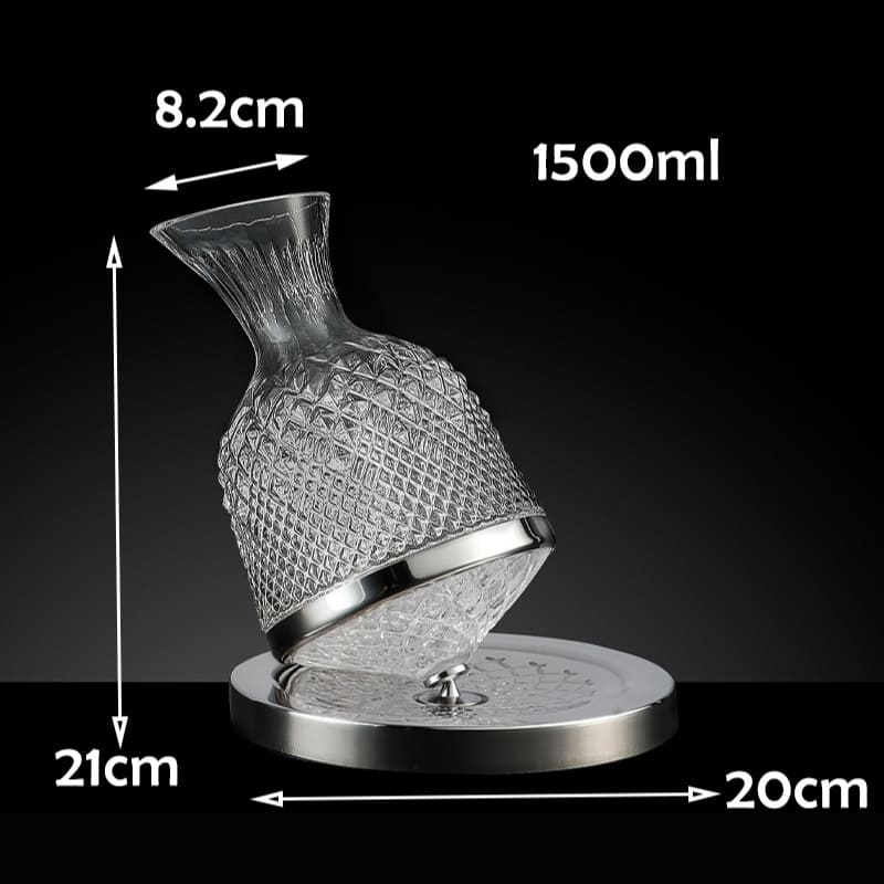 Decanter de Vinho Recipiente de Vidro Cristal Decantador Housetay