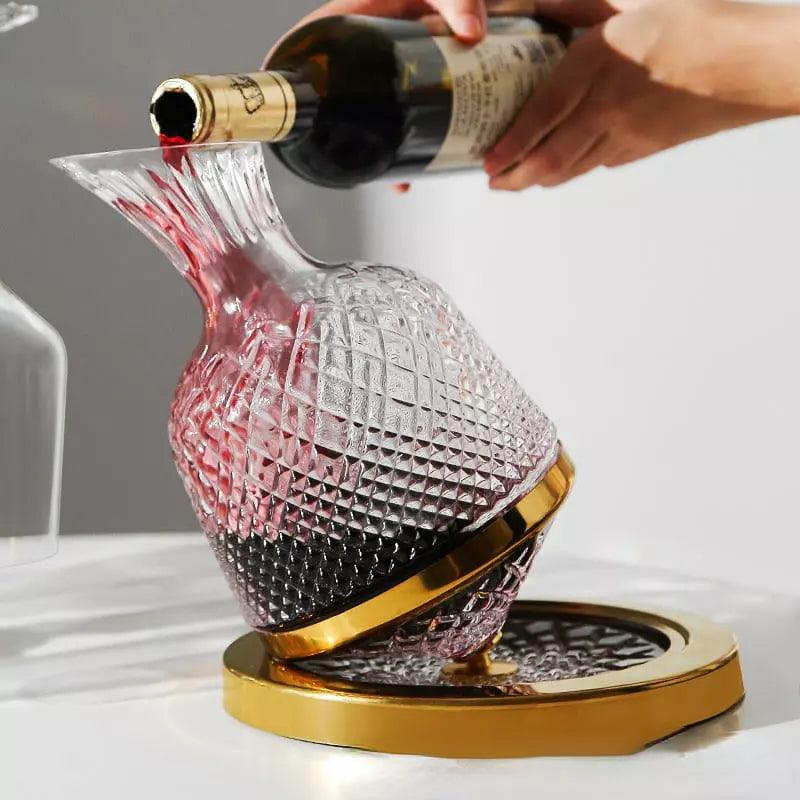 Decanter de Vinho Recipiente de Vidro Cristal Decantador Housetay