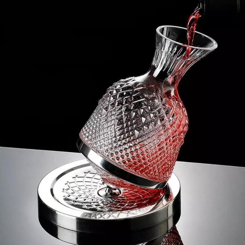 Decanter de Vinho Recipiente de Vidro Cristal Decantador Housetay