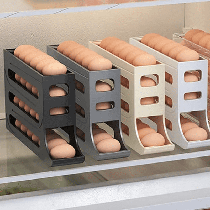 Organizador de Geladeira Porta Ovos Dispenser Housetay