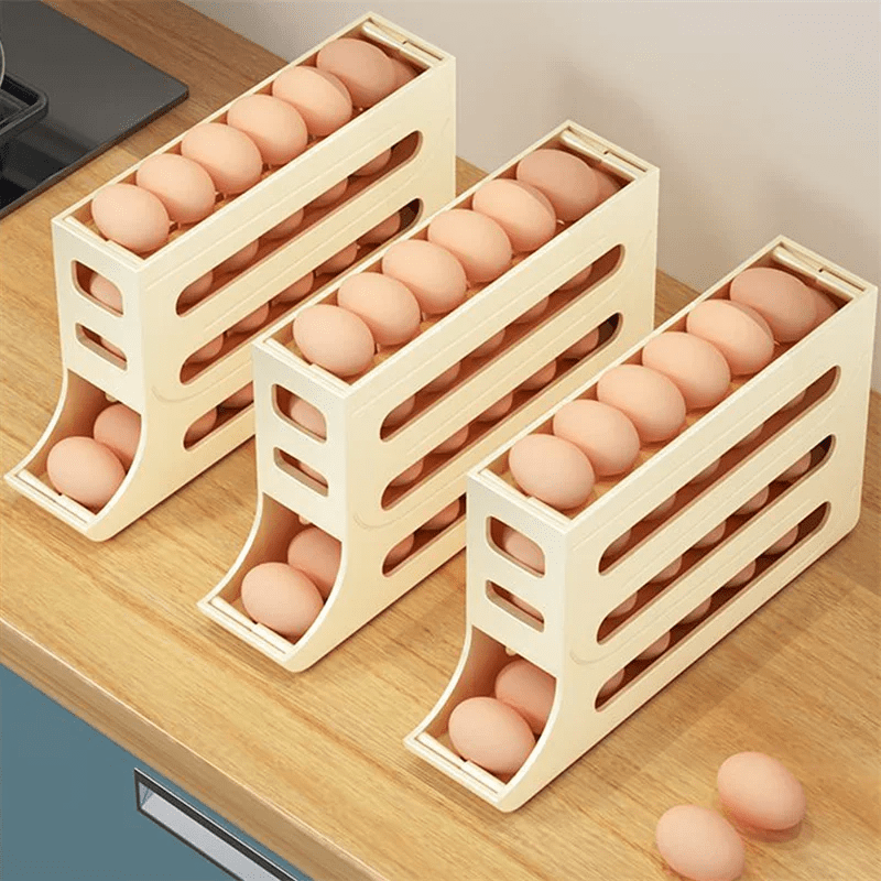 Organizador de Geladeira Porta Ovos Dispenser Housetay