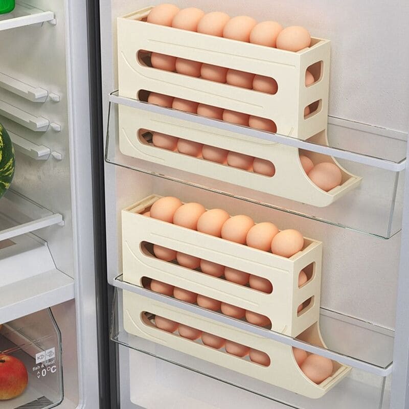 Organizador de Geladeira Porta Ovos Dispenser Housetay
