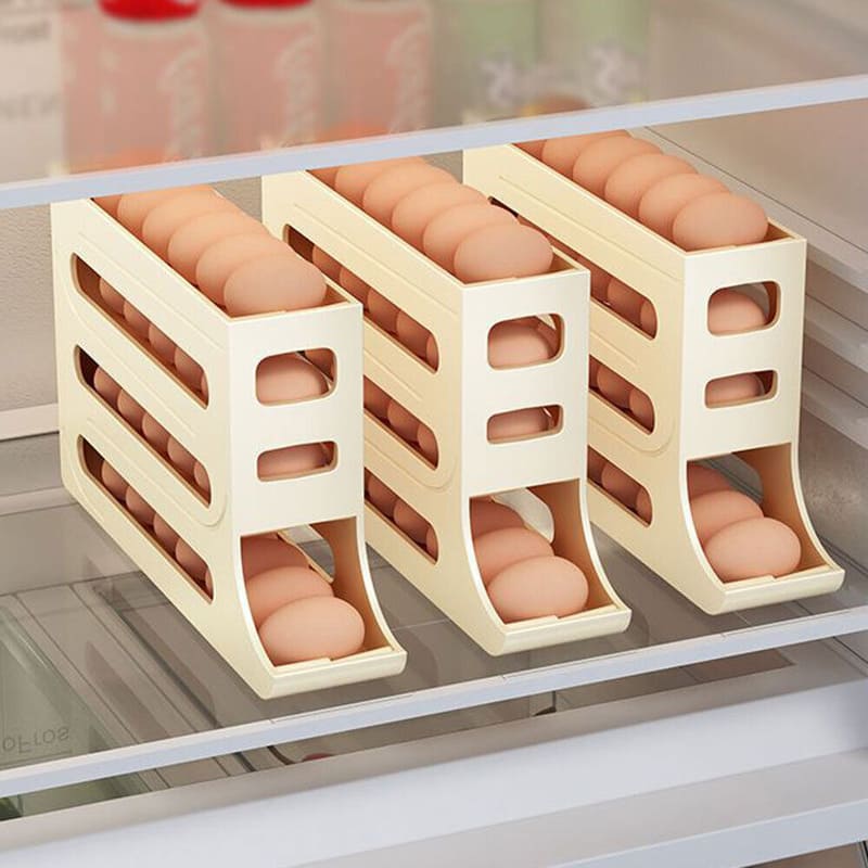 Organizador de Geladeira Porta Ovos Dispenser Housetay