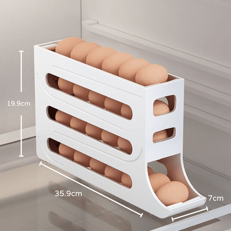 Organizador de Geladeira Porta Ovos Dispenser Housetay