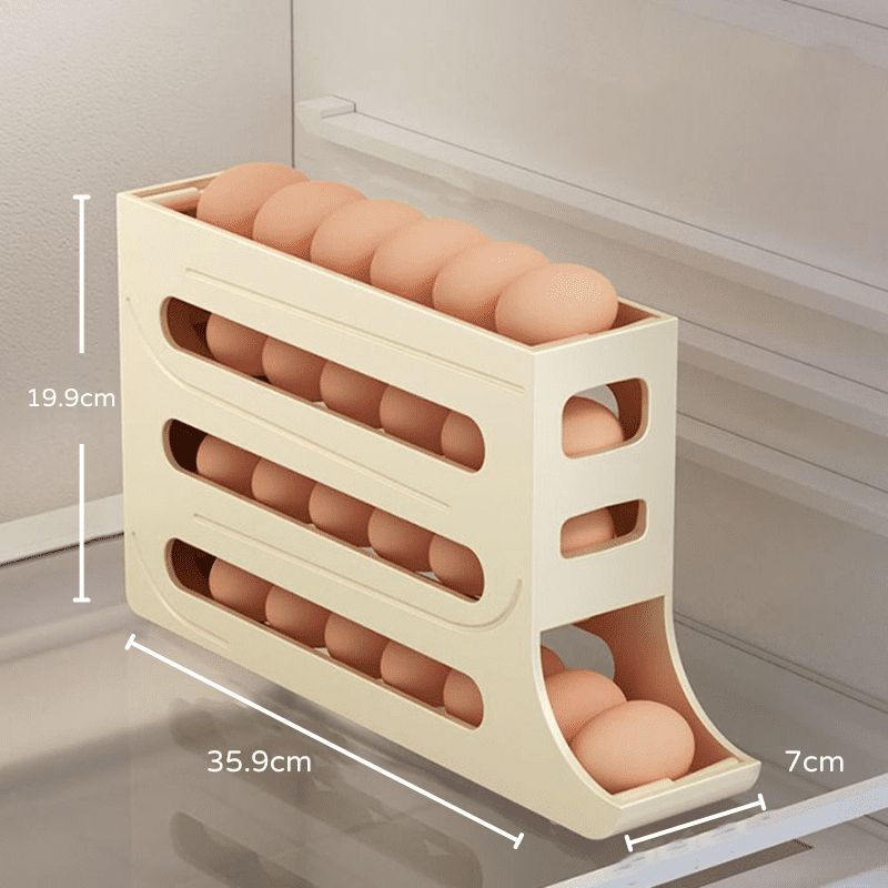 Organizador de Geladeira Porta Ovos Dispenser Housetay