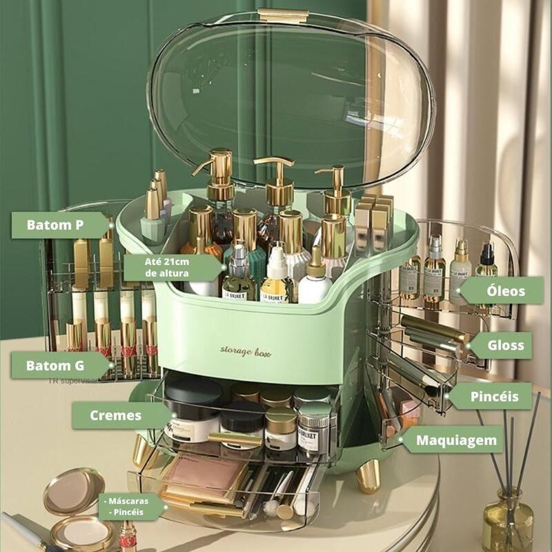 Organizador e Porta Maquiagem Acrílico Housetay